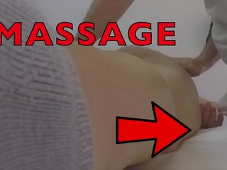 Massage Hidden Camera Records Fat Wife Groping Masseur's peter