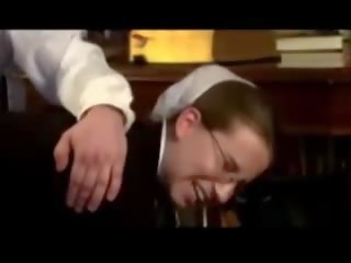 Amish guru spanked over his knee